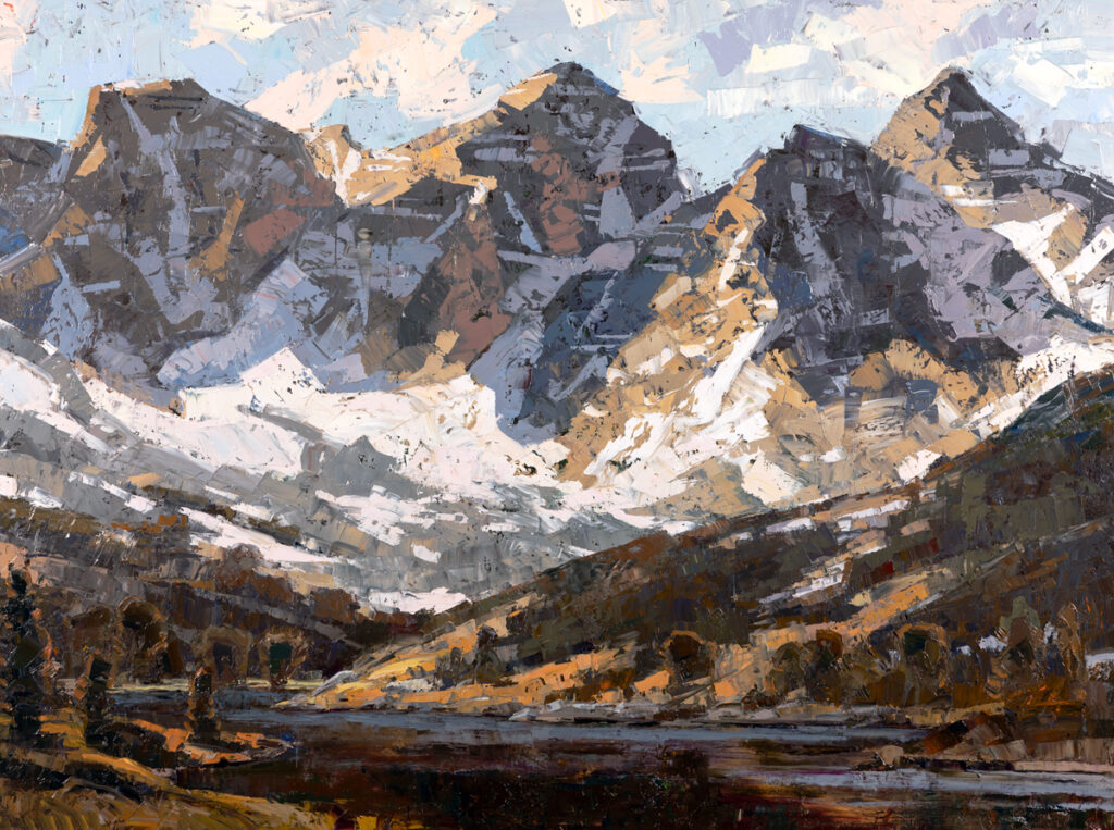 Painting by Robert Moore, Dana Gallery Artist