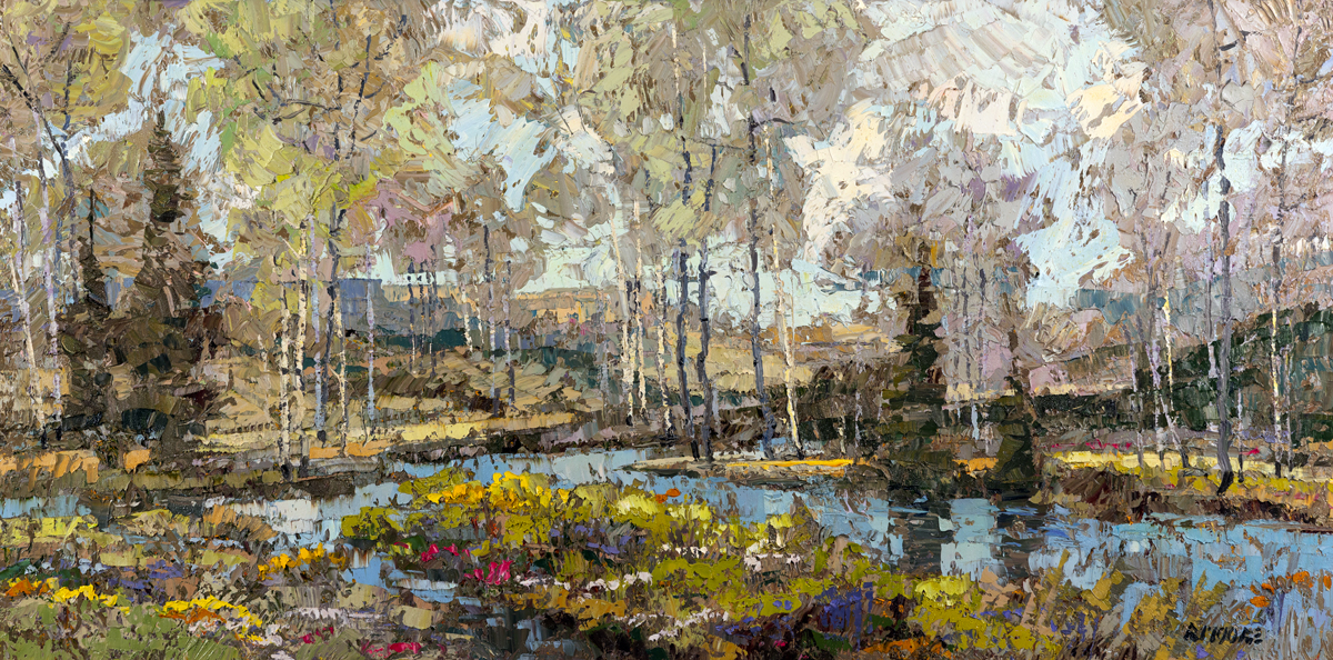 At Ease Painting by Robert Moore, Dana Gallery Artist