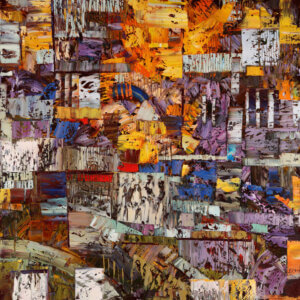 Abstract Painting by Robert Moore, Dana Gallery Artist