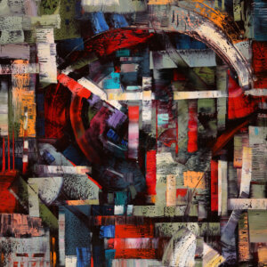 Abstract Painting by Robert Moore, Dana Gallery Artist