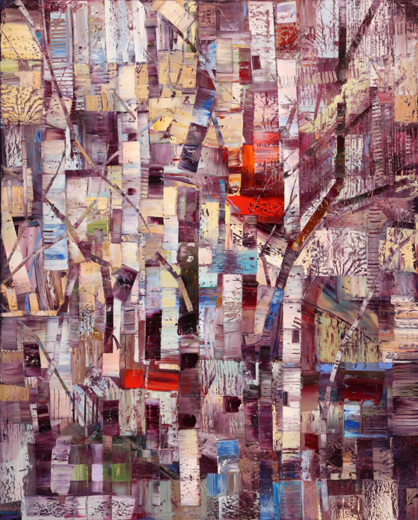 Abstract Painting by Robert Moore, Dana Gallery Artist