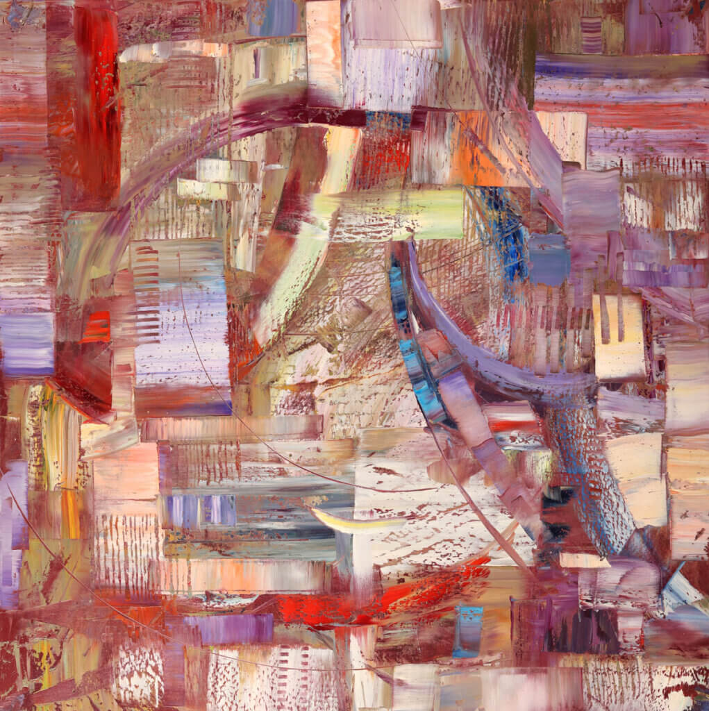 Abstract Painting by Robert Moore, Dana Gallery Artist