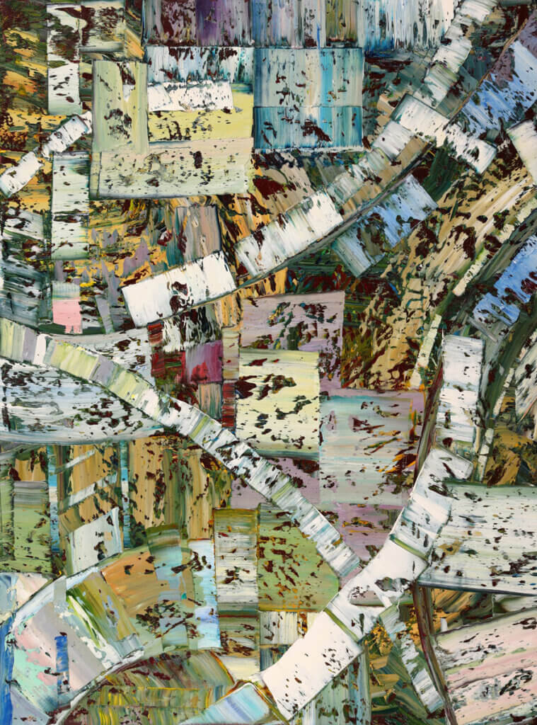 Abstract Painting by Robert Moore, Dana Gallery Artist