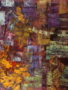 Abstract Painting by Robert Moore, Dana Gallery Artist