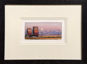 Etching by Jeff Walker, Dana Gallery Artist