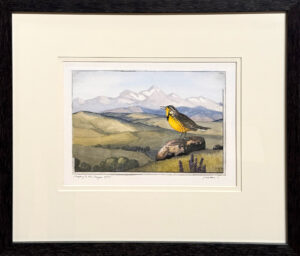 Etching by Jeff Walker, Dana Gallery Artist