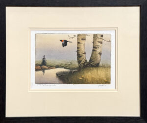 Etching by Jeff Walker, Dana Gallery Artist