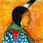 Kevin Red Star Artist Painting
