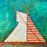 Kevin Red Star Artist Painting
