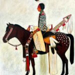 Kevin Red Star Artist Painting
