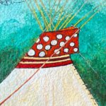 Kevin Red Star Artist Painting