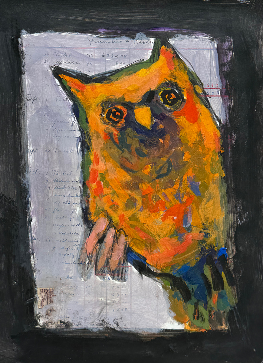 SOLD Peek-a-Boo Artwork by Bob Schlegel, Dana Gallery Artist