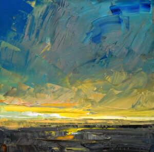 Painting by Caleb Meyer, Dana Gallery Artist