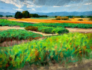 Pastel by Clay Pape, Dana Gallery Artist