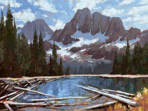 Painting by David Mensing, Dana Gallery Artist
