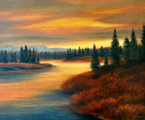 Painting by Janet Sullivan, Dana Gallery Artist