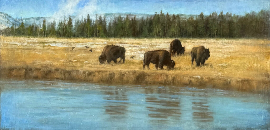 Painting by Lori McNee, Dana Gallery Artist