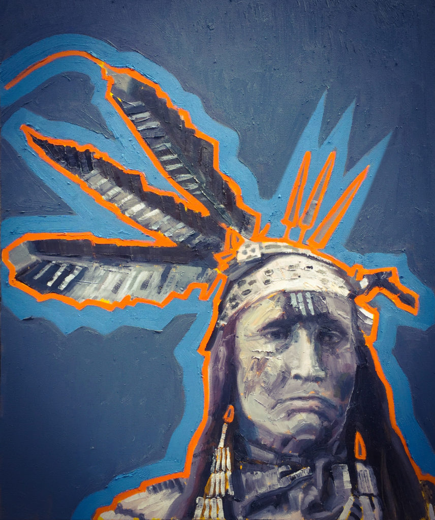 Walking Shooter 20x24