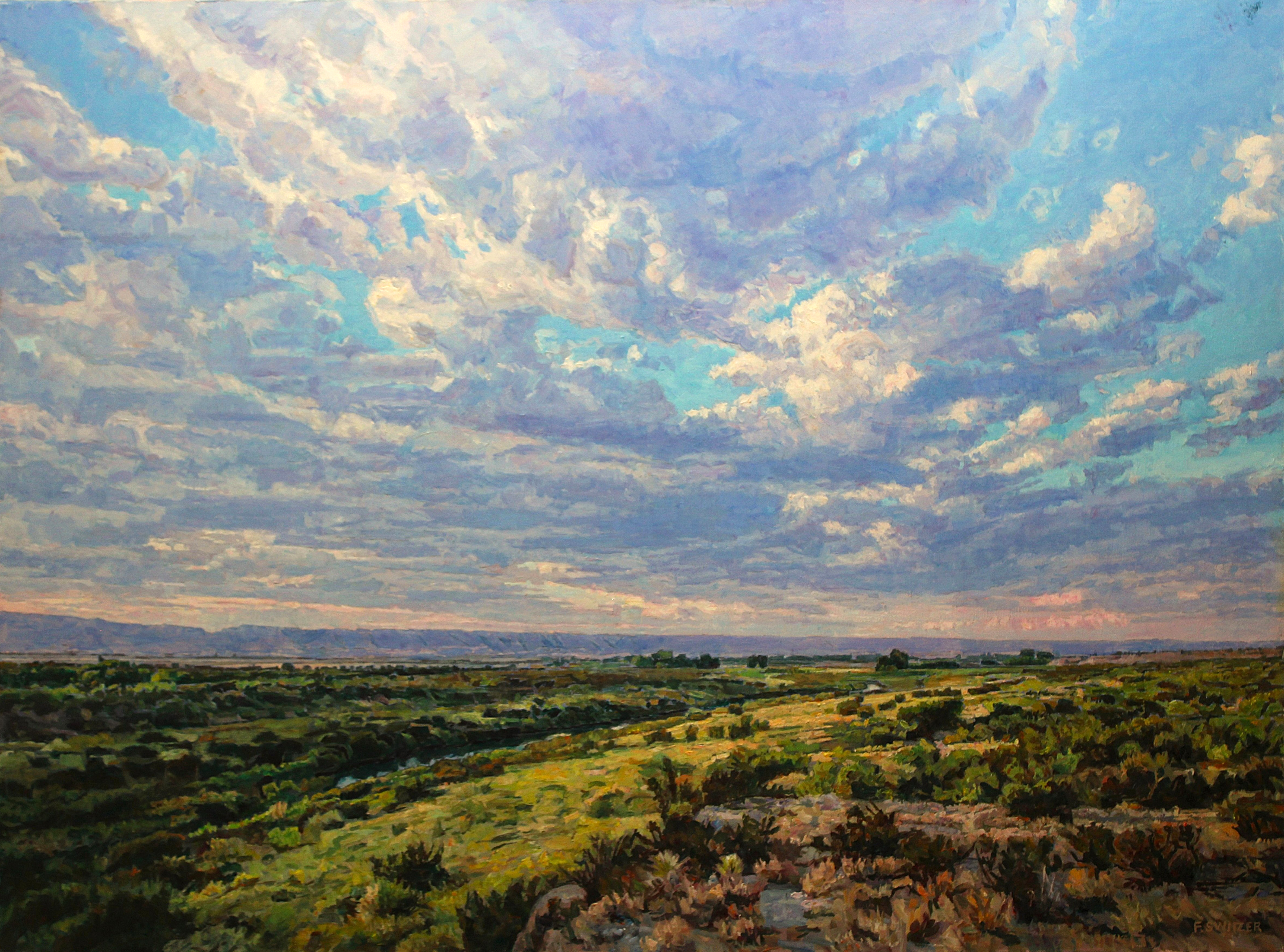 Painting by Francis Switzer, Dana Gallery Artist