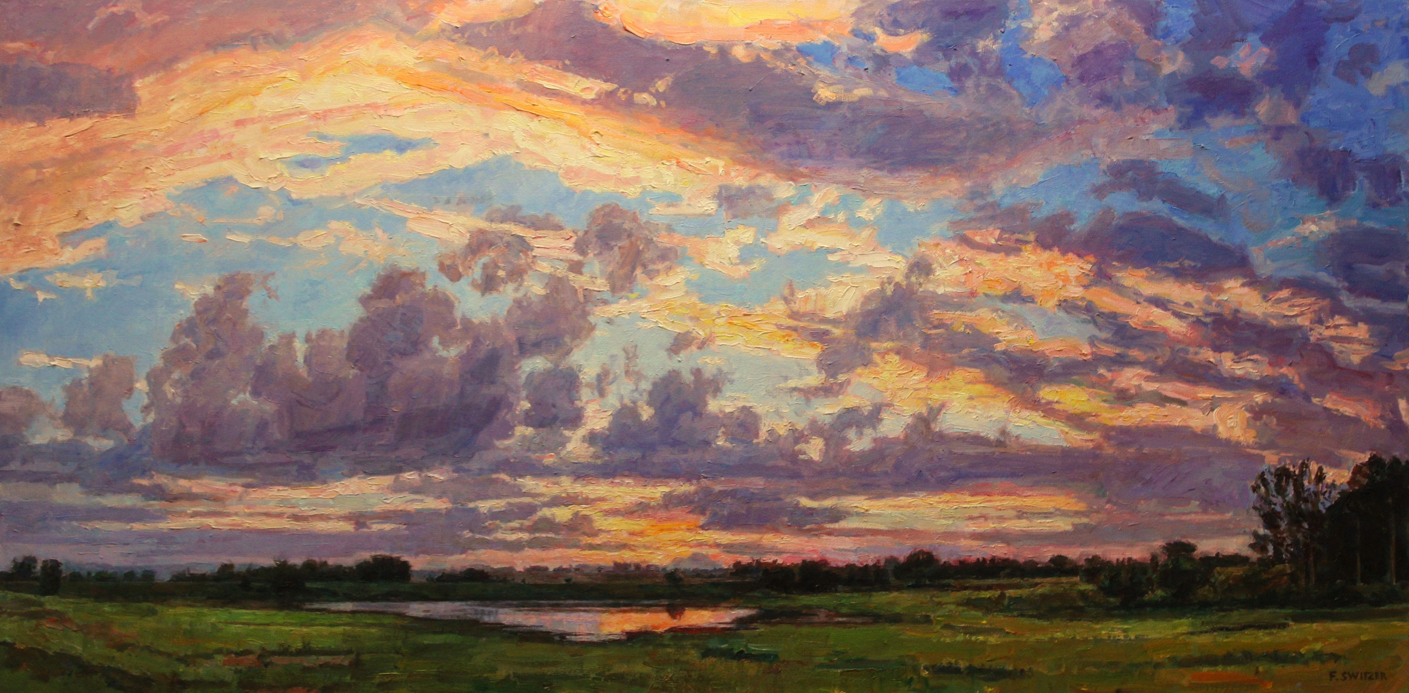 Painting by Francis Switzer, Dana Gallery Artist