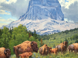 Painting by John Potter, Dana Gallery Artist