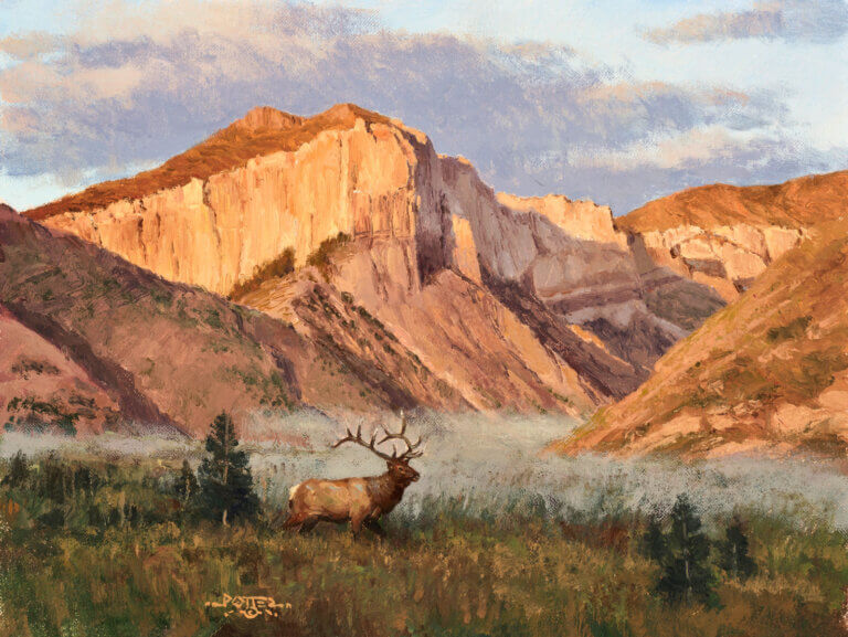 Painting by John Potter, Dana Gallery Featured Artist