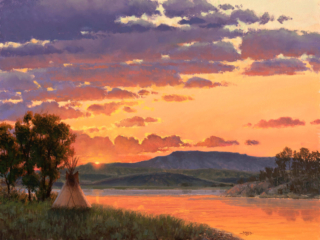 Painting by John Potter, Dana Gallery Artist