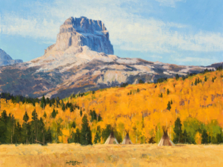 Painting by John Potter, Dana Gallery Artist