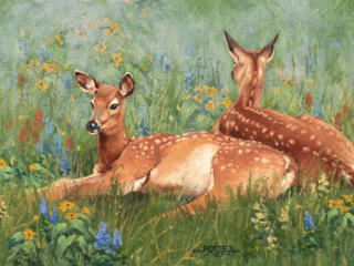 Painting by John Potter, Dana Gallery Artist