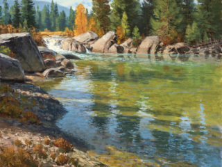 Painting by John Potter, Dana Gallery Artist