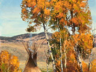 Painting by John Potter, Dana Gallery Artist