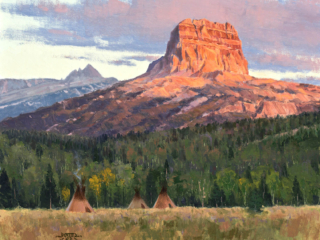 Painting by John Potter, Dana Gallery Artist