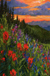 Painting by Garth Williams, Dana Gallery Artist