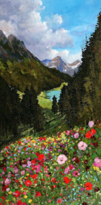 Painting by Garth Williams, Dana Gallery Artist