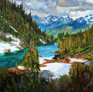 Painting by Garth Williams, Dana Gallery Artist