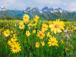 Painting by Garth Williams, Dana Gallery Artist