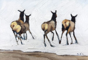 Painting by Amber Blazina, Dana Gallery Artist