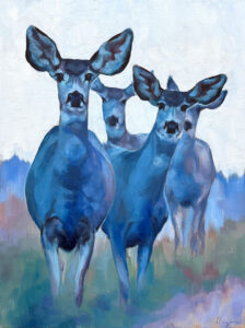 Painting by Amber Blazina, Dana Gallery Artist