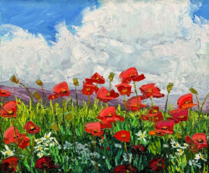 Painting by Cody White, Dana Gallery Artist