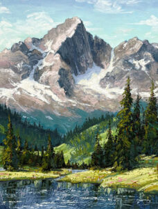 Painting by Cody White, Dana Gallery Artist