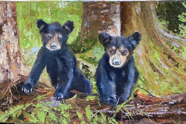 Garth Williams Artist Painting