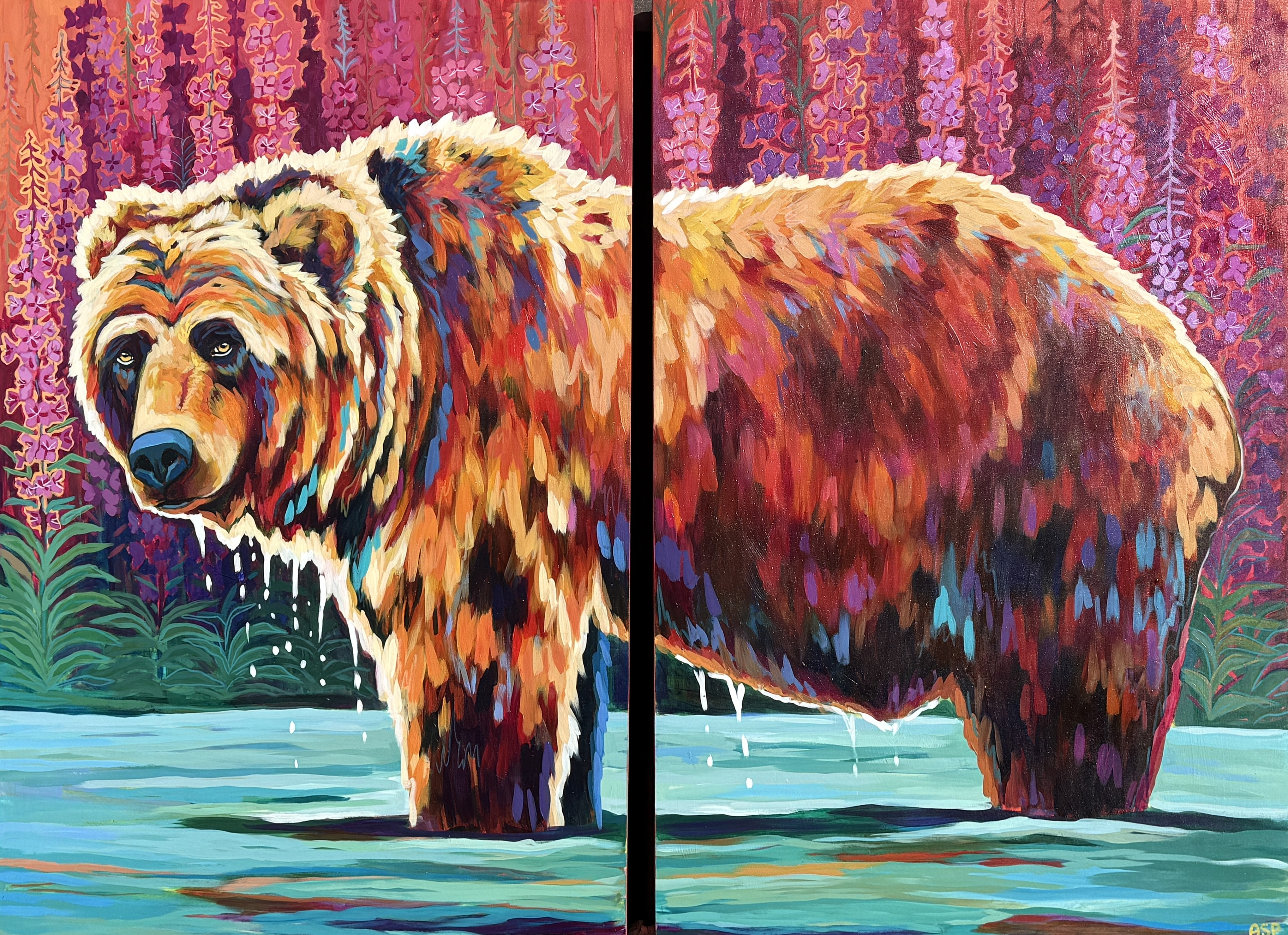 Painting by Abby Pittman, Dana Gallery Artist