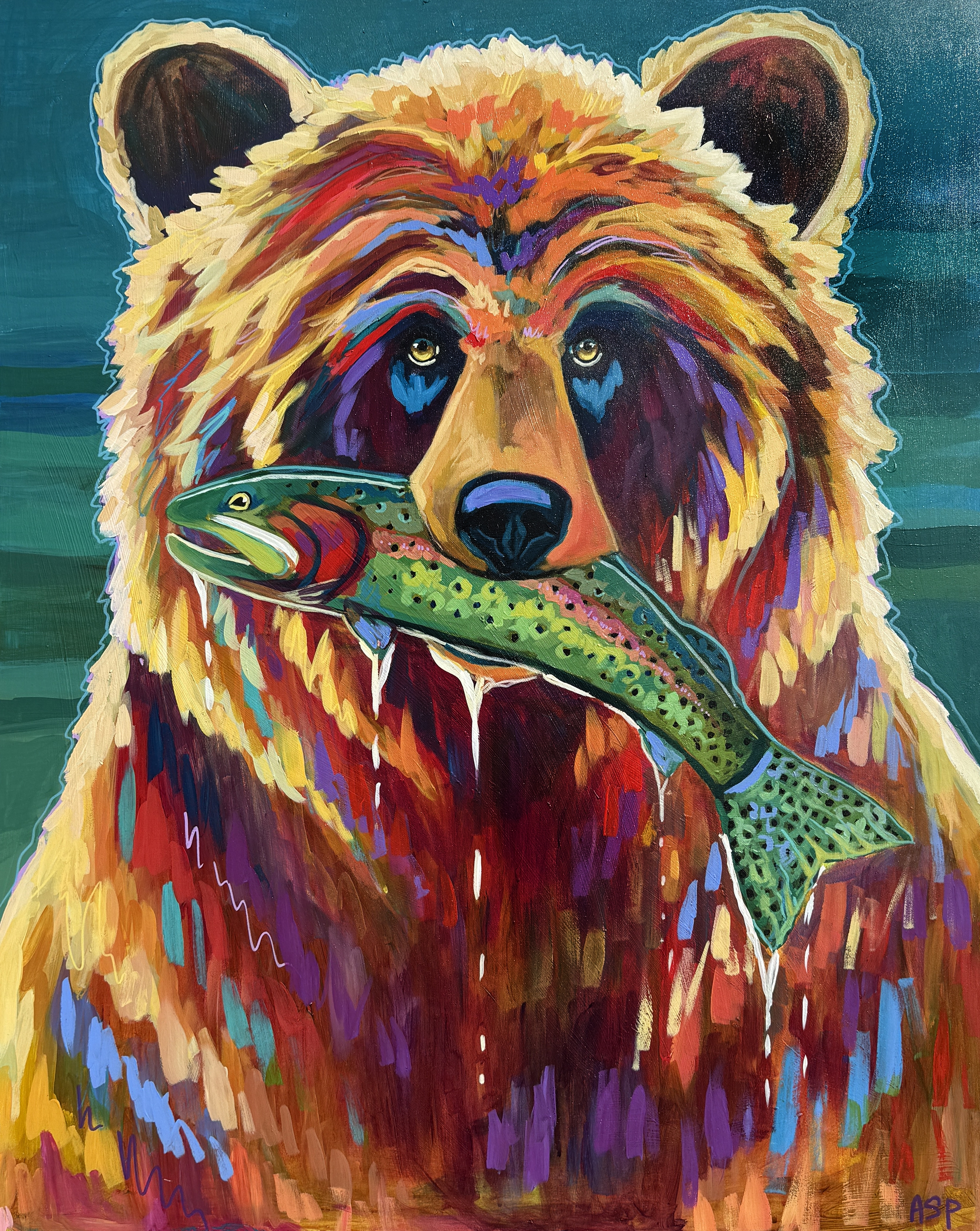 Painting by Abby Pittman, Dana Gallery Artist