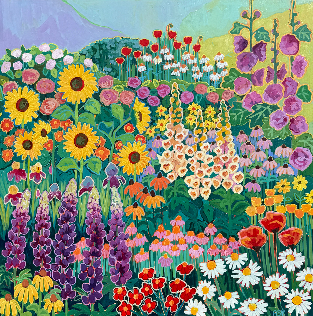 Painting by Abby Pittman, Dana Gallery Artist