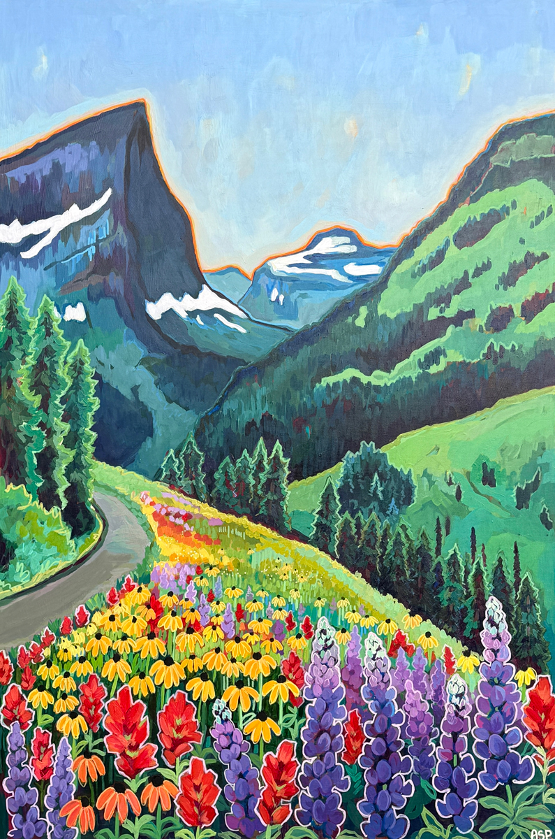 Painting by Abby Pittman, Dana Gallery Artist