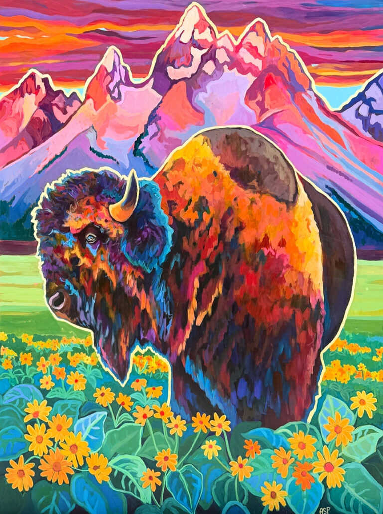 Painting by Abby Pittman, Dana Gallery Artist