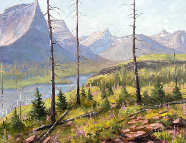 Painting by Christine Joy, Dana Gallery Artist