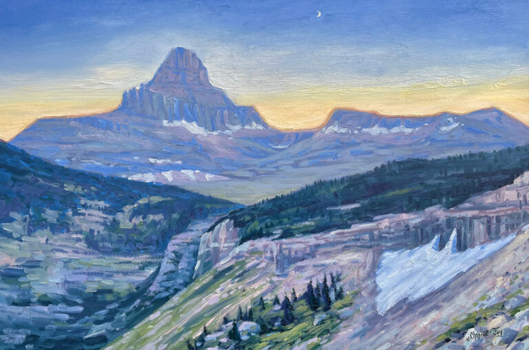 Painting by Christine Joy, Dana Gallery Artist