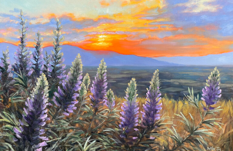 Painting by Christine Joy, Dana Gallery Artist