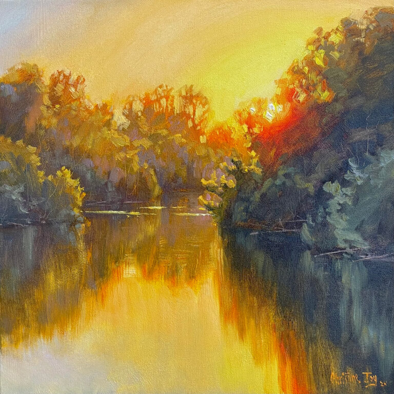 Painting by Christine Joy, Dana Gallery Artist
